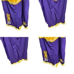 Lebron James Lakers basketball shorts new with tags.